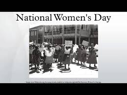 If national women's day falls on a sunday, a public holiday will be observed on the following monday. National Women S Day Youtube