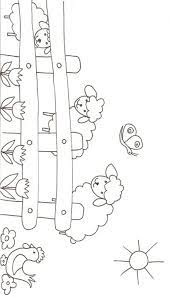 coloriage des moutons derriere la barriere tete a modeler motifs de broderie vintage faite main patchwork applique pokemon nouveau