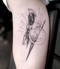 The persian king xerxes has amassed a gigantic army that is marching straight towards your city. Spartan Tattoo Tattoo Designs For Women