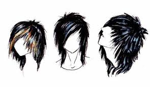 The masterly mix of complementary colors at the ends of the hair is an eye catcher. Emo Hairstyles Boys Clothing Style Weloveemo
