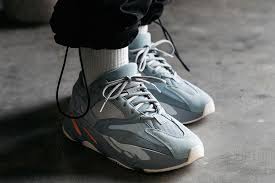 Kanye west's adidas yeezy wave runner 700 sneakers debuted in 2017, introducing hidden boost technology and paving the way for high performance and style. See The Adidas Yeezy Boost 700 Inertia On Feet Sneakers Magazine