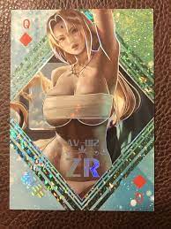 Strip Poker Goddess Story Waifu ZR Card Anime Doujin AV-012 Tsunade | eBay