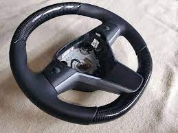 carbon steering wheel tesla model 3 gs design interior for your tesla