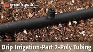 A wide variety of irrigation hose perforated pipe options are available to you, such as pe, plastic, and pvc. Drip Irrigation Part 2 Using Poly Tubing Sprayers And Emitters Youtube