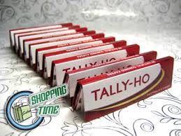 All rolling paper brands are shown below. 10 Tally Ho Tallyho Cigarette Tobacco Rolling Paper Colorcard De