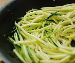 How to cut zucchini into julienne strips. Zucchini Noodles Healthy Cooking Vegetable Recipes Food
