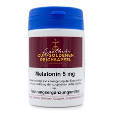 Melatonin referred as the hormone of darkness is mainly secreted by pineal gland, its levels being elevated during night and low during the day. Melatonin Kapseln Apotheke Zum Goldenen Reichsapfel