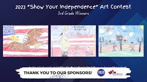 Winners of 2023 "Show Your Independence" Art Contest Announced