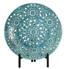 2 Piece Lopez Charger Stand Set Decorative Charger Decorative Plates Decor