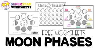 Phases of the moon worksheet. Moon Phases Worksheet Worksheets 99worksheets