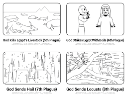 Just as important, coloring also can help parents keep tabs on their child's psychological state of mind. History Pack 4 Moses The Exodus Creation To Revelation
