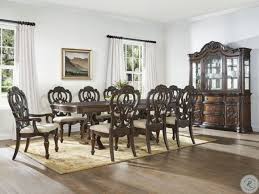 A dining room is a room for consuming food. Royale Warm Pecan Extendable Dining Room Set From Steve Silver Coleman Furniture