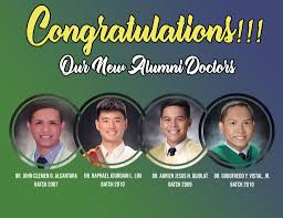 Meet our new doctors! Congratulations to John Clemen O. Alcantara ...