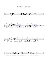 Not Balok Dan Not Angka Lagu Pop Koleksi Not Angka