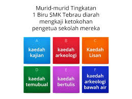 Dalam tugasan sejarah pt3 ini para pelajar dikehendaki untuk menyertakan kaedah kajian sejarah pt3 di dalam laporan itu. Ulangkaji Bab 1 Mengenali Sejarah Kuiz