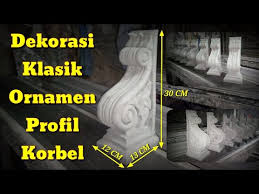 Lanjut ke kualitas beton, pada umumnya harga cor beton sangatlah berfariatif mulai dari mutu bo yang berfungsi sebagai dasar atau pelapis readymix dan aspal sampai mutu k 500 yang berfungsi. Dekorasi Klasik Ornamen Profil Korbel Architectural Corbel By Setia Clasic Decoration