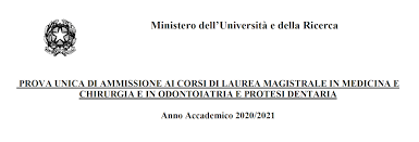 Date test verifica delle conoscenze 2021. Test Medicina 2020 Ecco Le Risposte Corrette Della Prova Younipa Universita Lavoro E Citta