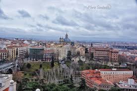 Vistas Del Viaducto Las Vistillas Y San Francisco El Grande Madrid Espana Espana Paisajes