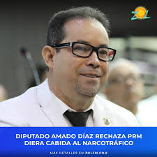 El diputado Amado Díaz rechazó que el PRM acogiera el narcotráfico en la  campaña pasada y que particularizar con cualquier organización política  sería un abuso y pecar de ingenuo. Se manifestó en #