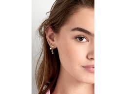 Náušnice ESTER Green Gold