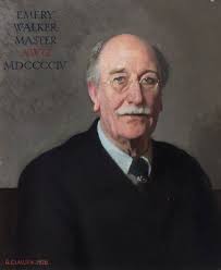 Portrait of Sir Emery Walker by George Clausen