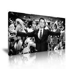 That, however, does not mean you can't get a little wall street in your day. Wolf Of Wall Street Leonardo Dicaprio Movie Canvas Wall Art Picture Print 82cm X 41cm Buy Online In Guam At Guam Desertcart Com Productid 49920915