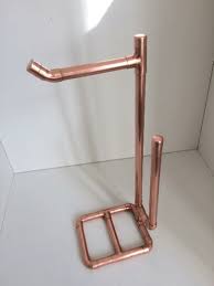 Kingston brass pedestal double toilet paper holder. Freestanding Copper Toilet Roll Storage Holder