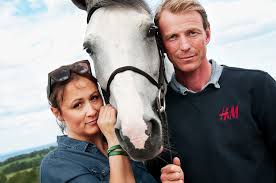 But the swede has not lost sight of what's most important in the equestrian world. Grattis Peder A Mamman