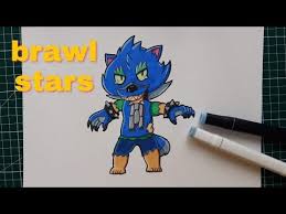 Dessin Leon Loup Brawl Stars Youtube Loup Garou Loup Dessin Garou
