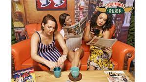 The light fairly new to the dallas coffee scene and you probably haven't seen it unless you frequent victory park! Iconic Orange Couch From Friends Comes To Dallas Wfaa Com