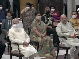 The third cabinet reshuffle of the narendra modi govt saw nine members added to the union cabinet. Cabinet Reshuffle Full List Of Modi Govt Ministers And Their Portfolios Business Standard News
