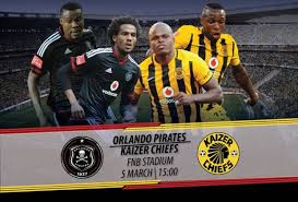 South africa premier soccer league type minimum 3 characters show all results for team league match fixtures. Nedbank Cup Orlando Pirates V Kaizer Chiefs 04 March 2016