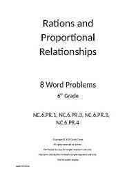 Find the fraction click here to see. Proportional Relationships Word Problems Worksheets Teaching Resources Tpt