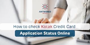 Alternatively, if you have applied for your kotak credit card on bankbazaar, you can check the status of your application on the bankbazaar website itself. Check Kotak Credit Card Application Status Online Antworks Money