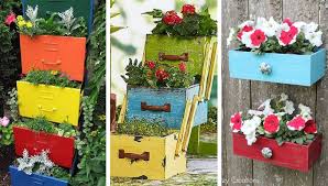 Do it yourself outdoor party games {the best backyard entertainment diy projects}. Unusual But Beautiful Diy Garden Decorations From Old Drawers My Desired Home
