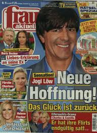 Löw ist feucht und 90 prozent der frauen im mittleren alter. Frau Aktuell 15 2019 Jogi Low Neue Hoffnung