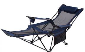 Reclining Folding Camp Chair With Footrest Best Way To Paint Wood Furniture Folding Chair Camping Chairs Folding Camping Chairs