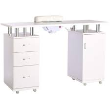 Maybe you would like to learn more about one of these? Warmiehomy Professional Manicure Desk Nail Station Table Workplace Beauty Desk With Built In Dust Collector Vacuum Fan White Amazon De Beauty