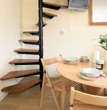 3 Small Space Solutions In 1 Tiny Kitchen Corner Tiny House Stairs Staircase Design Loft Staircase
