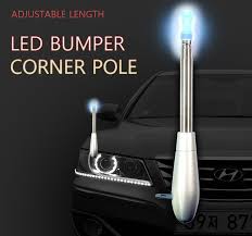 Vehicle Elasticity Bumper Corner Pole Safety Pole With Led Light For Universal Car Now Available In Bangladesh Bd Safety Lights Led Lights Lights