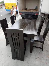 Second hand dining table and 6 chairs. 6 Seater Dining Set Hannaliya Furnitures Shopee Philippines