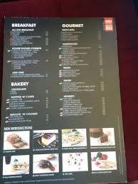 We came by and were surprised to see that they have a full menu. Coffee Bean And Tea Leaf Menu Prices