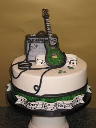 Pin By Linda Allen On Cakes Music Birthday Cakes Guitar Birthday Cakes Music Themed Cakes