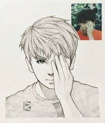 Menakjubkan 30 Gambar Sketsa Cowok Keren Pria Indonesia Ini Ubah 10 Foto Orang Jadi Kartun Hasilnya Download 7 Cowok I Di 2020 Sketsa Cara Menggambar Gambar Anime