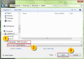 Create An Excel Add In To Calculate Body Mass Index Bmi