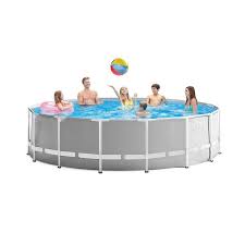 Intex Prism Frame Pool Gray Target Cool Swimming Pools Swimming Pools Intex