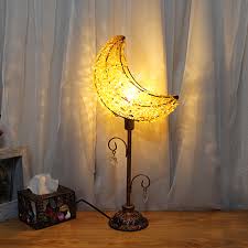 A cozy farmhouse bedroom with a grey plaid bed, dove grey nightstands and lamps, grey and yellow bedding. Curved Bedroom Nightstand Lamp Art Deco Metal 1 Bulb White Yellow Task Lighting With Crystal Bead Beautifulhalo Com