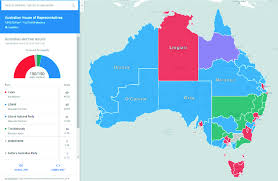 Malaysia Election Data Visualization Using Hexagon Tile Grid