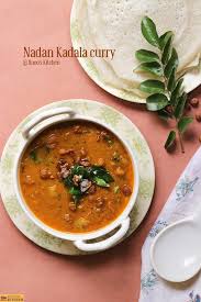 Kadala Curry Recipe Nadan Kadala Curry Kerala Style Cuisine Of Kerala Jinoos Kitchen Recipe Recipes Curry Recipes Kerala Food