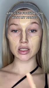 Applying Foundation with Hands for Flawless Application